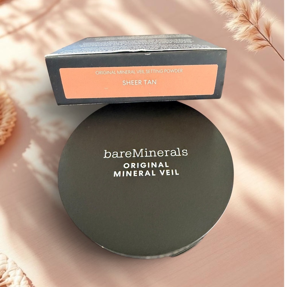 bareMinerals - Original Mineral Veil - Pressed Setting Powder - Sheer Tan *NIB*